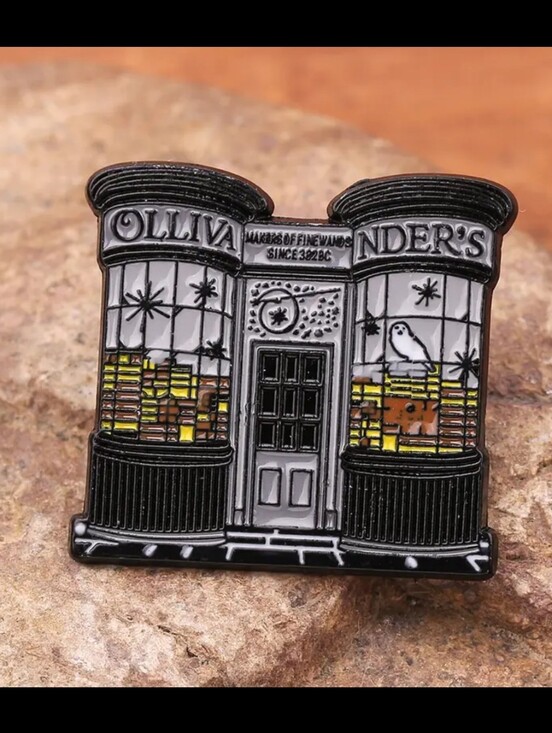 Jewelry - 4$ Add On⭐ Harry Potter Ollivanders Wand Shop Pin